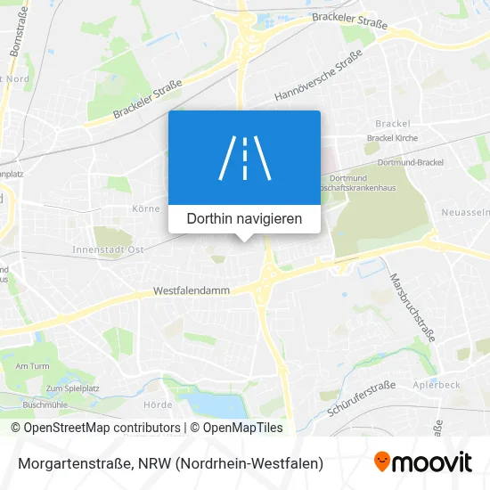 Morgartenstraße Karte