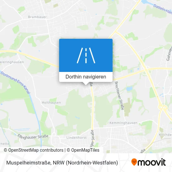 Muspelheimstraße Karte