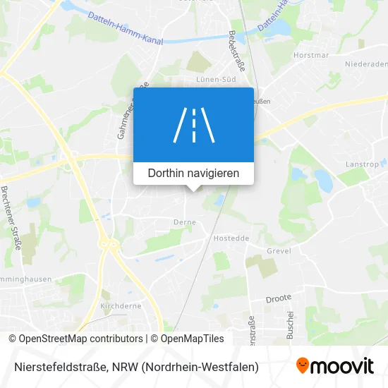 Nierstefeldstraße Karte