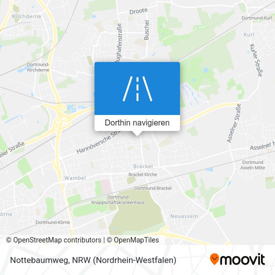 Nottebaumweg Karte