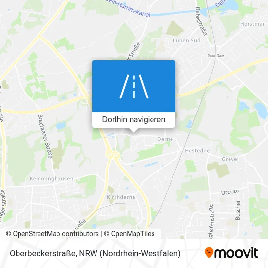 Oberbeckerstraße Karte