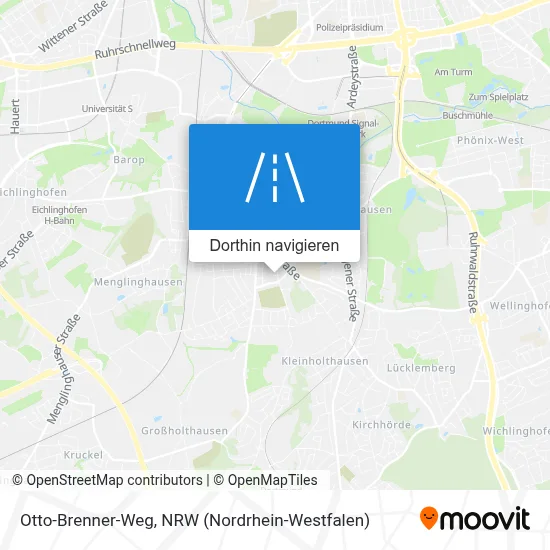 Otto-Brenner-Weg Karte