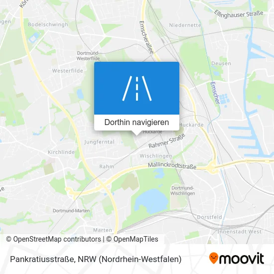 Pankratiusstraße Karte