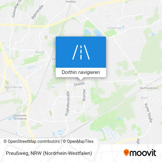 Preußweg Karte