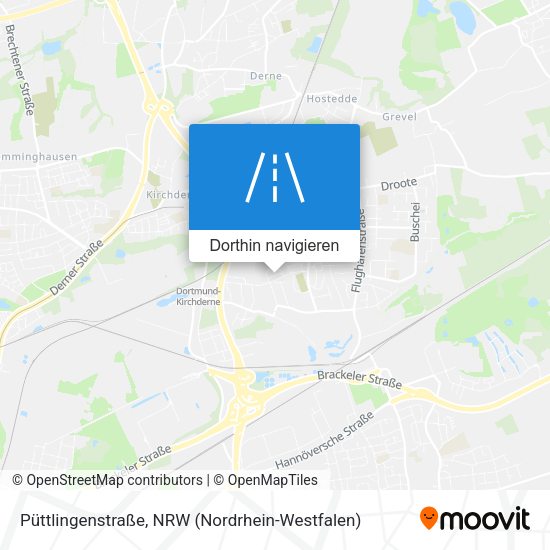 Püttlingenstraße Karte