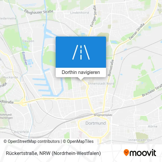 Rückertstraße Karte