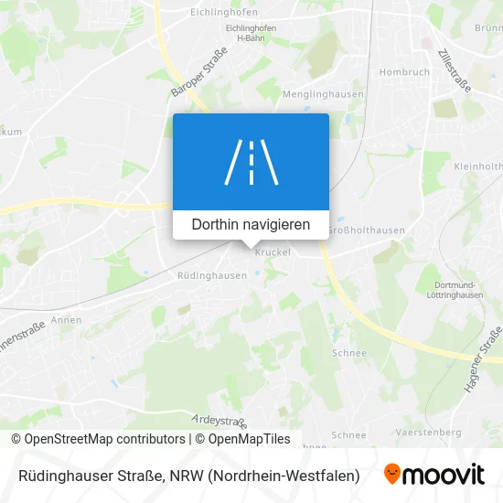 Rüdinghauser Straße Karte