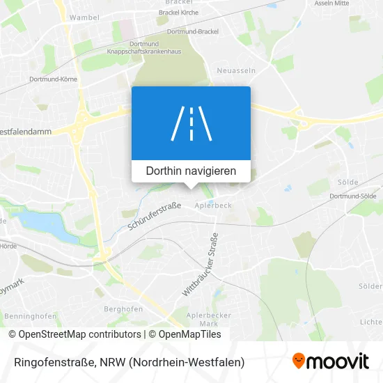 Ringofenstraße Karte