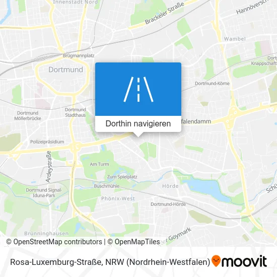 Rosa-Luxemburg-Straße Karte