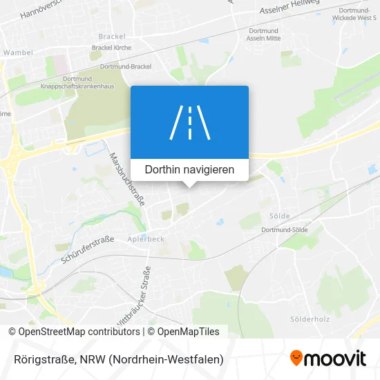 Rörigstraße Karte