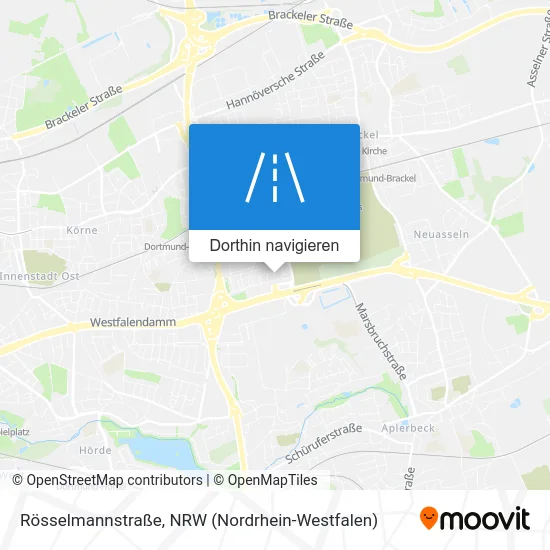 Rösselmannstraße Karte