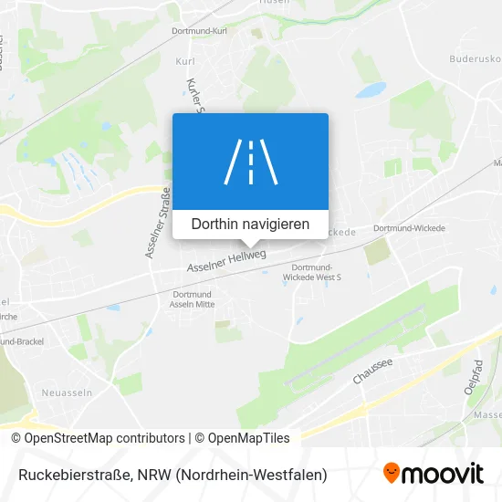 Ruckebierstraße Karte