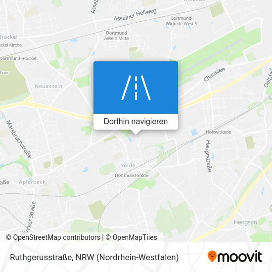 Ruthgerusstraße Karte