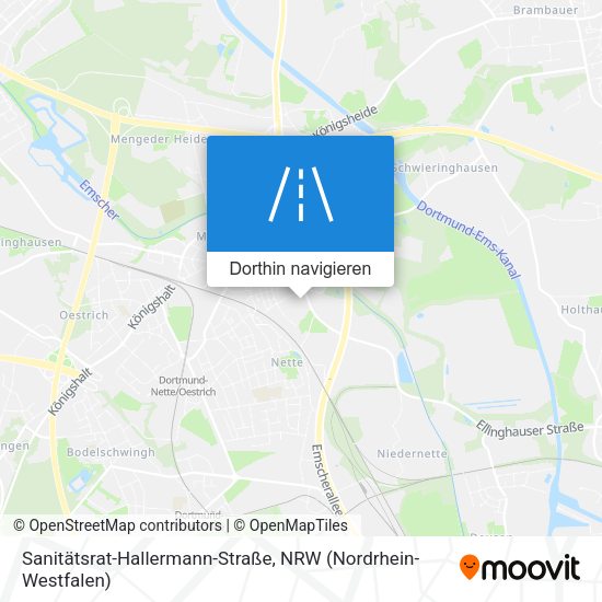 Sanitätsrat-Hallermann-Straße Karte