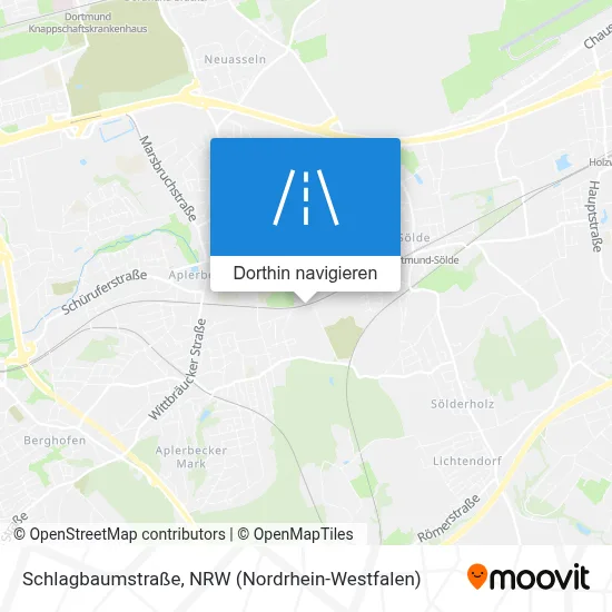 Schlagbaumstraße Karte