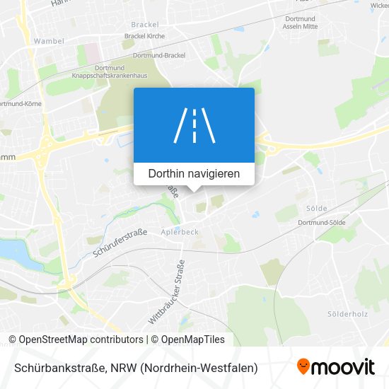 Schürbankstraße Karte