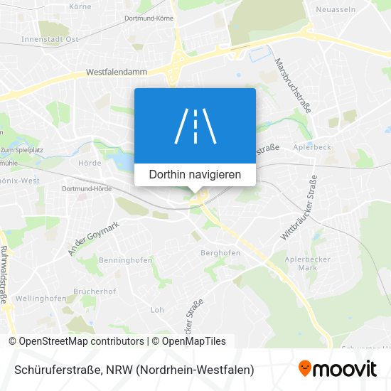 Schüruferstraße Karte