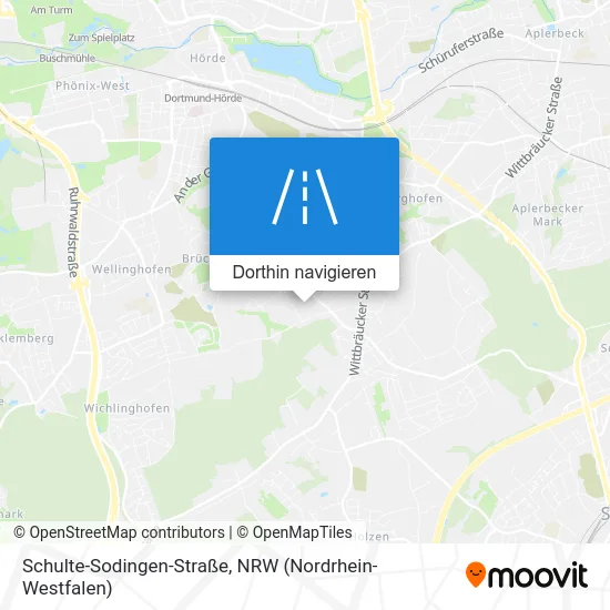 Schulte-Sodingen-Straße Karte