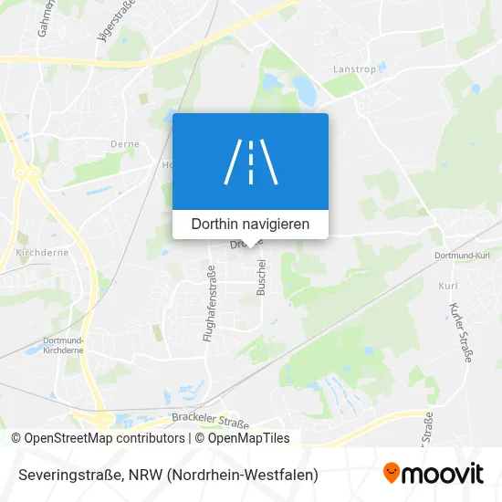 Severingstraße Karte