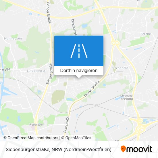 Siebenbürgenstraße Karte
