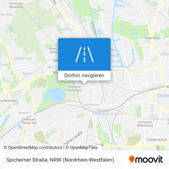 Spicherner Straße Karte