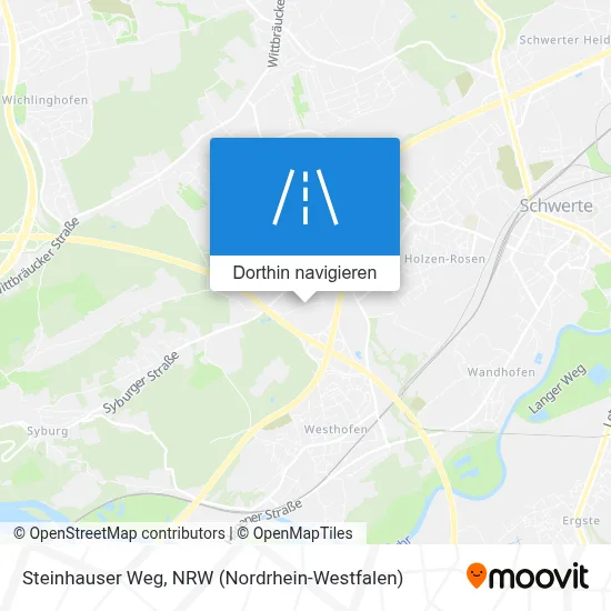 Steinhauser Weg Karte