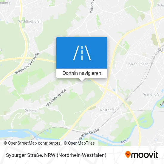 Syburger Straße Karte