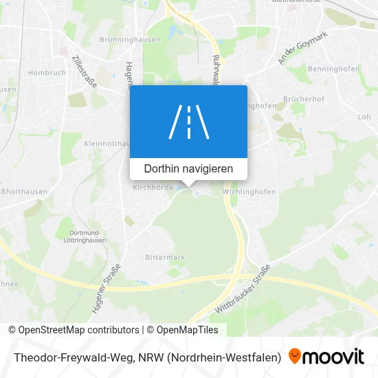 Theodor-Freywald-Weg Karte