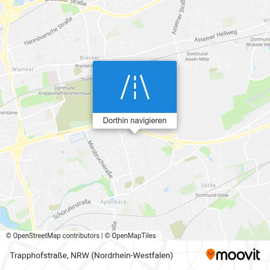 Trapphofstraße Karte