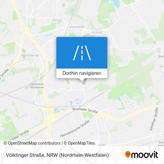 Völklinger Straße Karte