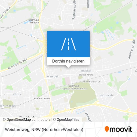 Weistumweg Karte