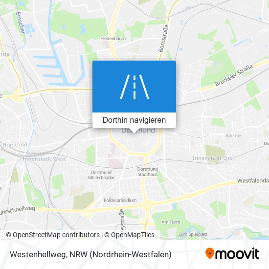 Westenhellweg Karte