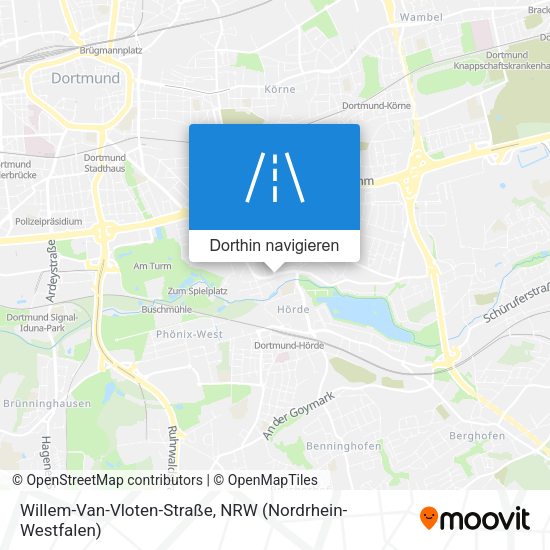 Willem-Van-Vloten-Straße Karte