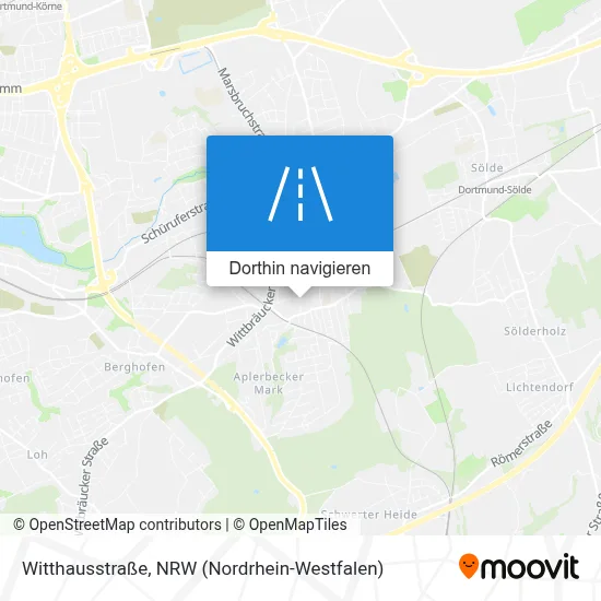 Witthausstraße Karte