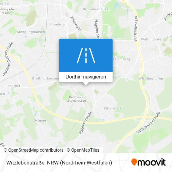 Witzlebenstraße Karte