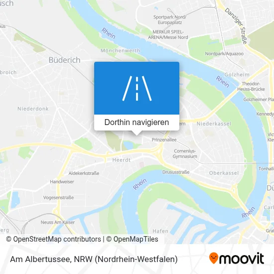 Am Albertussee Karte