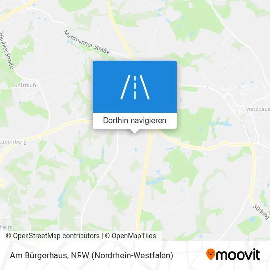 Am Bürgerhaus Karte