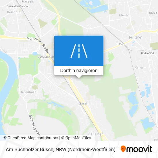 Am Buchholzer Busch Karte