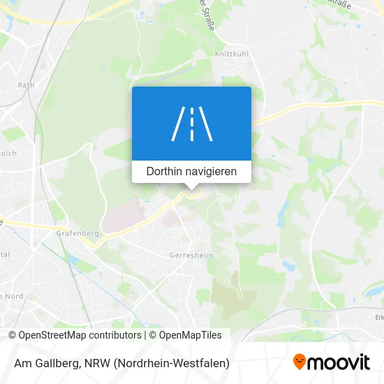 Am Gallberg Karte