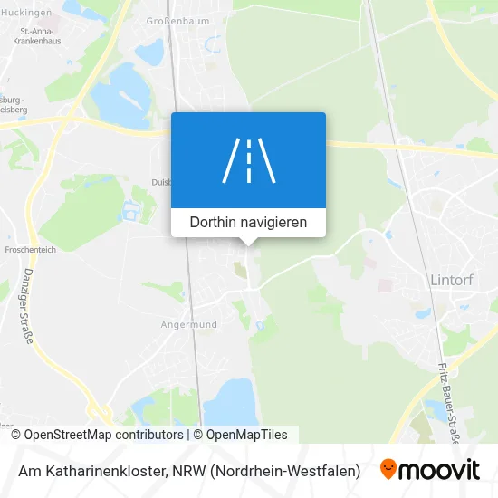 Am Katharinenkloster Karte