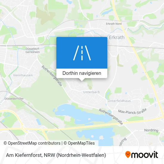 Am Kiefernforst Karte