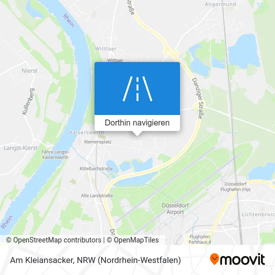 Am Kleiansacker Karte