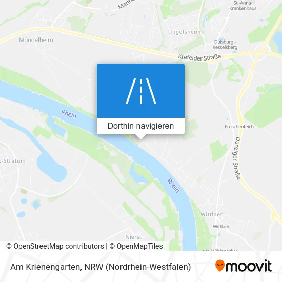 Am Krienengarten Karte