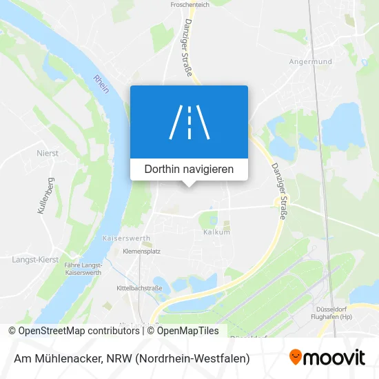 Am Mühlenacker Karte