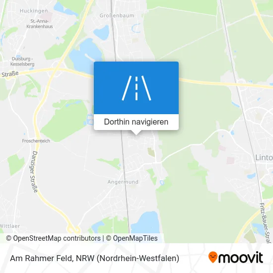 Am Rahmer Feld Karte