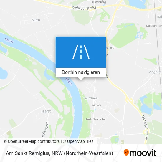 Am Sankt Remigius Karte