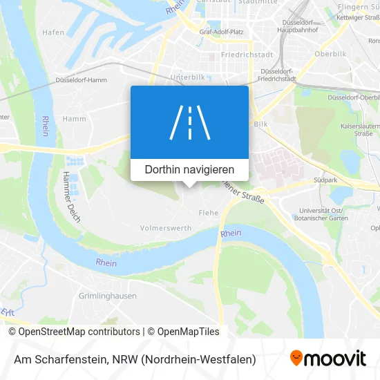 Am Scharfenstein Karte