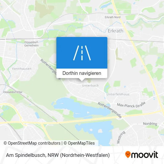 Am Spindelbusch Karte