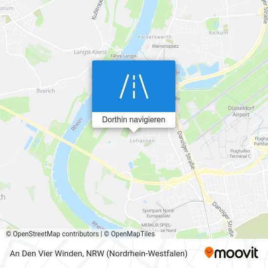 An Den Vier Winden Karte