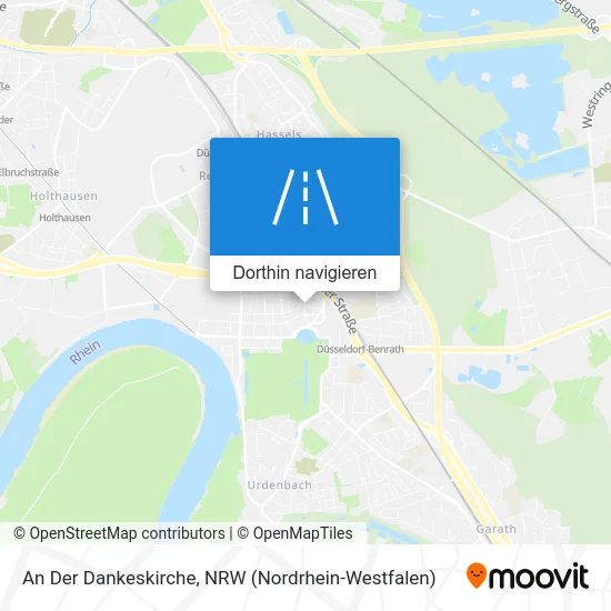 An Der Dankeskirche Karte